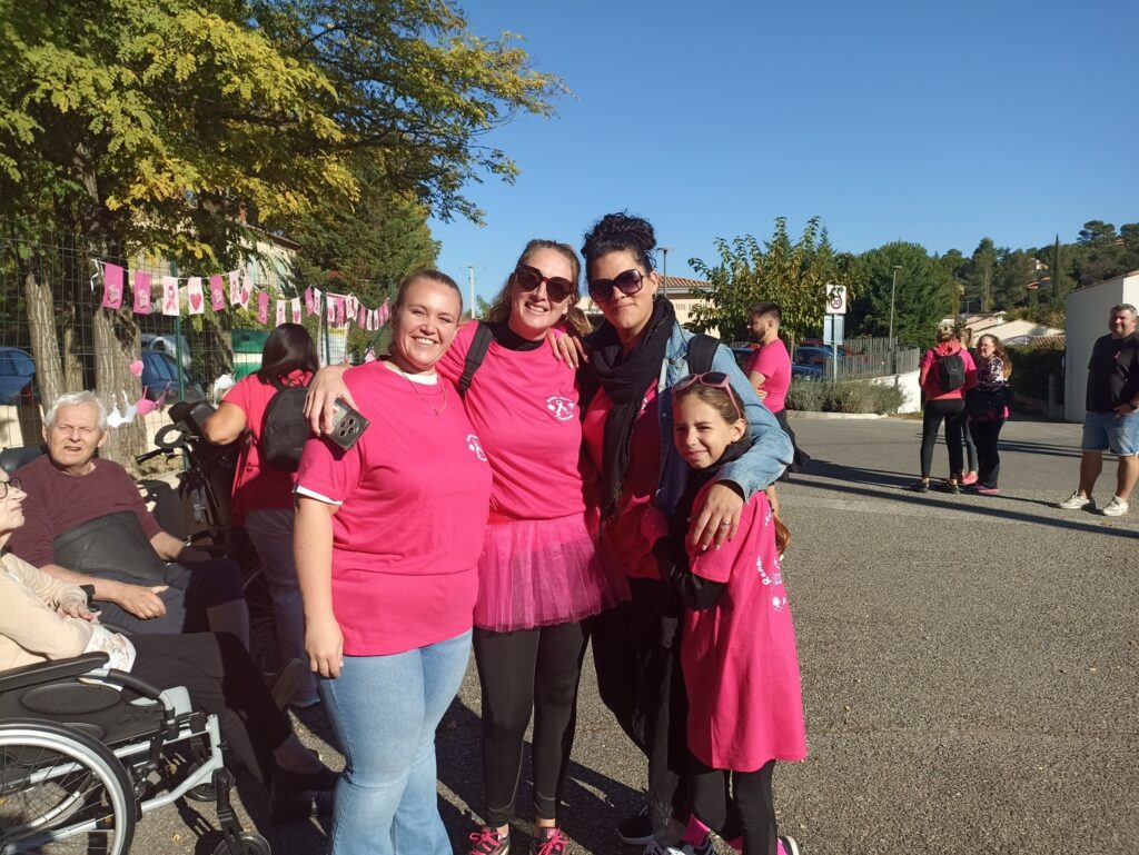 octobre rose maison de retraite saint maximin